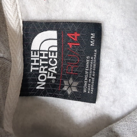 The NORTH FACE RU/14 Grey Hoodie Sweatshirt Women's Medium - Picture 8 of 8